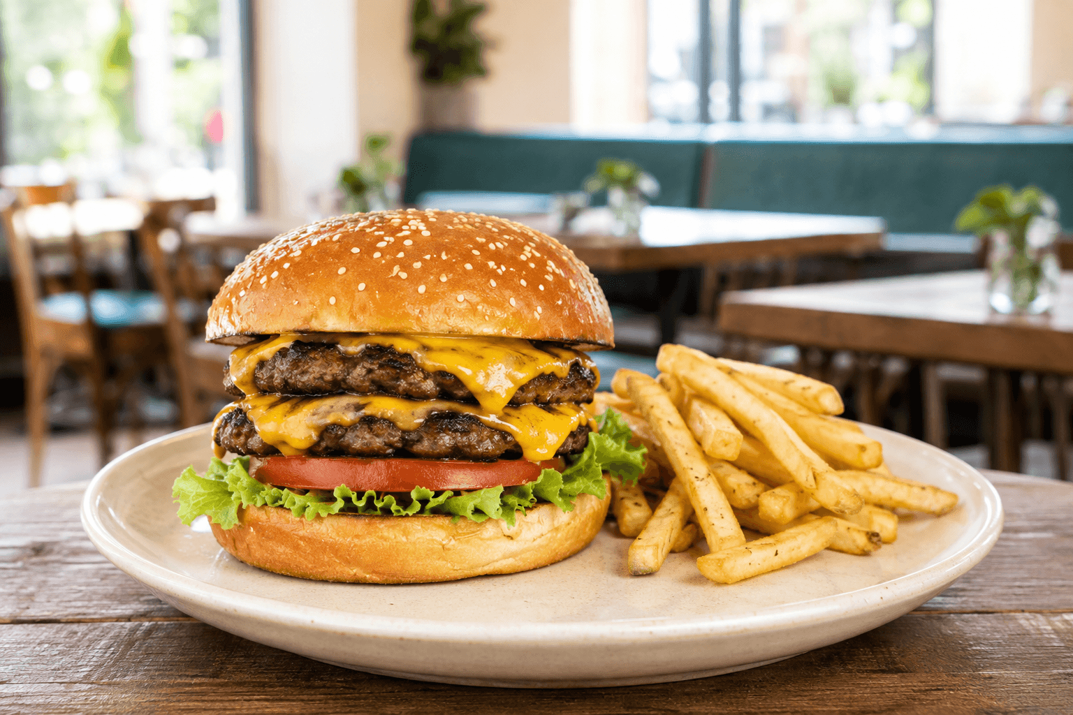 Online ordering for burger restaurants